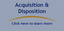 Acquisition & Disposition - Click here to learn more